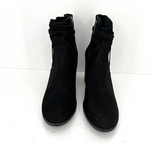 NWOT Steve Madden Percy leather women’s boots- block heels